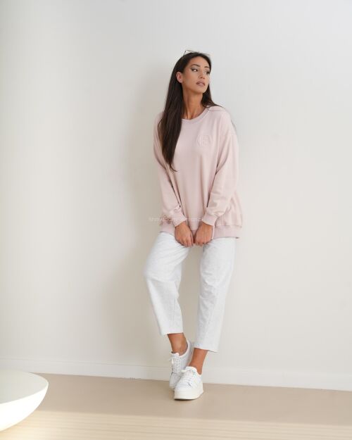 BY O LA LA...! DRESOWA BLUZA Z WYBIJANYM 