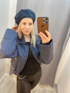 BY O LA LA ! CZAPKA BERET GRANAT 