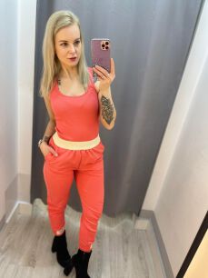 BY O LA LA ! SPODNIE DRESOWE SERDUSZKA KORAL