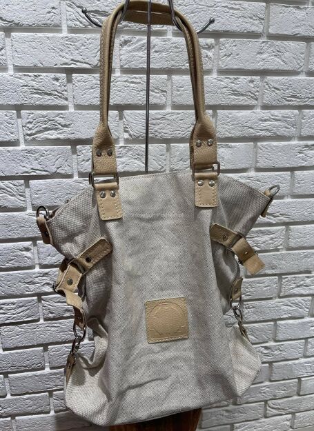 BY O LA LA ! LNIANA TOREBKA SHOPPER BEŻ