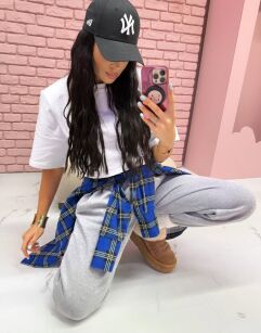 LA MILLA SPODNIE DRESOWE OCIEPLANE SZARE