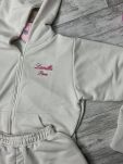 LA MILLA KOMPLET DRESOWY SPODENKI + BLUZA JASNY BEŻ/RÓŻ - 2