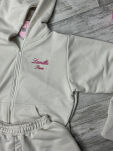 LA MILLA KOMPLET DRESOWY SPODENKI + BLUZA JASNY BEŻ/RÓŻ - 5