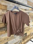 BY O LA LA! BLUZKA T-SHIRT ROSE MOKKA - 4