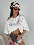LA MANUEL BLUZKA T-SHIRT BURN ECRU - 3