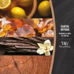 Santal Myrrh - Woodwick - duża świeca z drewnianym knotem - nowość 2023 - 2
