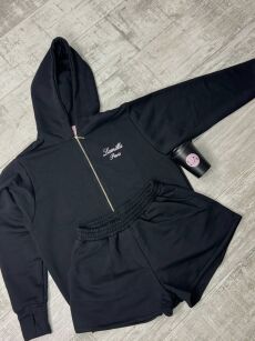 LA MILLA KOMPLET DRESOWY SPODENKI + BLUZA CZARNY