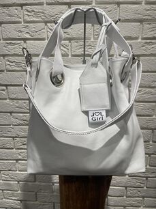 BY O LA LA ! TOREBKA SHOPPER LOL GIRL BIAŁA