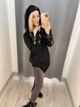 BY O LA LA! ASYMETRYCZNA BLUZA BUŻKA CZARNA - 6