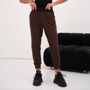 BY O LA LA ! SPODNIE DRESOWE SERDUSZKA CHOCOMUS (CZEKOLADA)