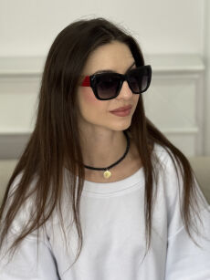 OKULARY PRZECIWSŁONECZNE BLACK/RED