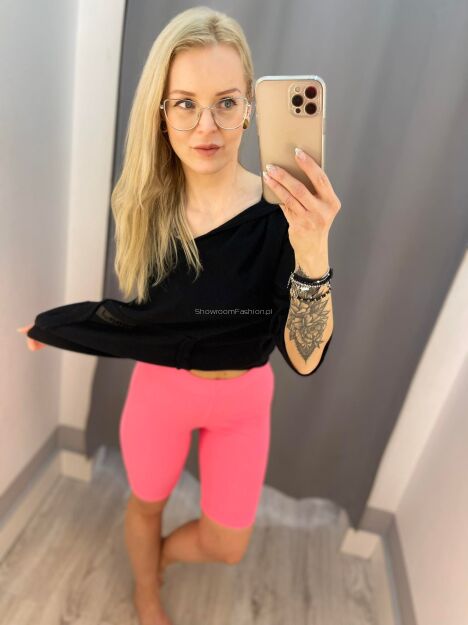 BY O LA LA! SPODENKI KOLARKI NEONOWY RÓŻ
