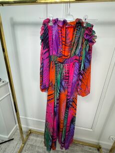 BY O LA LA! SUKIENKA MAXI BALI MULTICOLOR