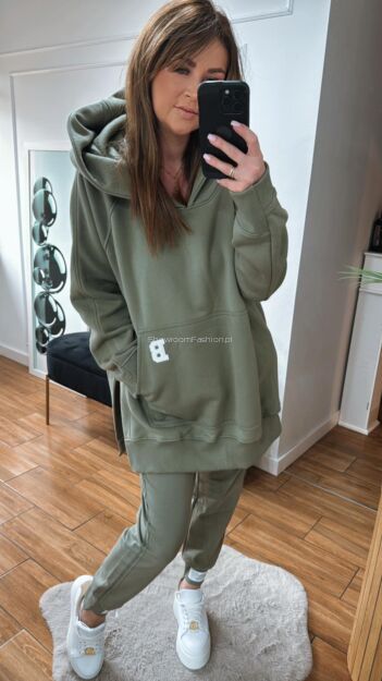BY O LA LA! BLUZA Z PĘKNIĘCIEM 