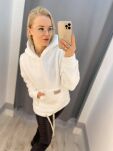 BY O LA LA! BLUZA Z ODPINANYMI USZAMI BIAŁA - 2