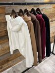 BY O LA LA! DRESOWA BLUZA LOL BORDO - 4