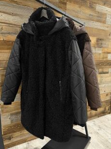 BY O LA LA! KURTKA BARANEK CZEKOLADA (CHOCOMUS)