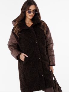 BY O LA LA! KURTKA BARANEK CZEKOLADA (CHOCOMUS)