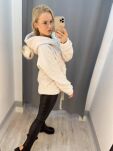 BY O LA LA! BLUZA Z ODPINANYMI USZAMI ŚMIETANA - 6