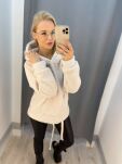 BY O LA LA! BLUZA Z ODPINANYMI USZAMI ŚMIETANA - 4