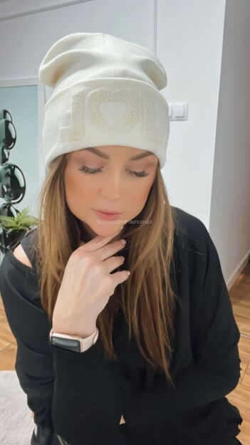 BY O LA LA...! CZAPKA BEANIE LOL KOKOS